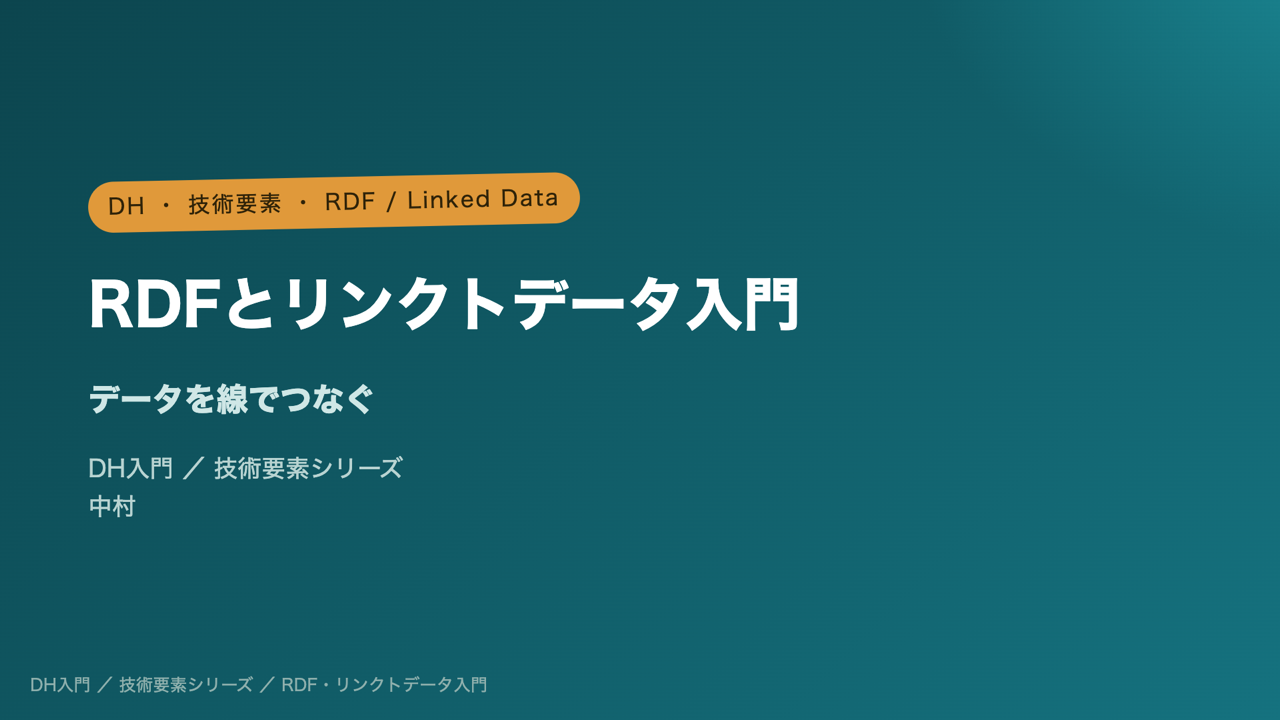 完成スライドの表紙例