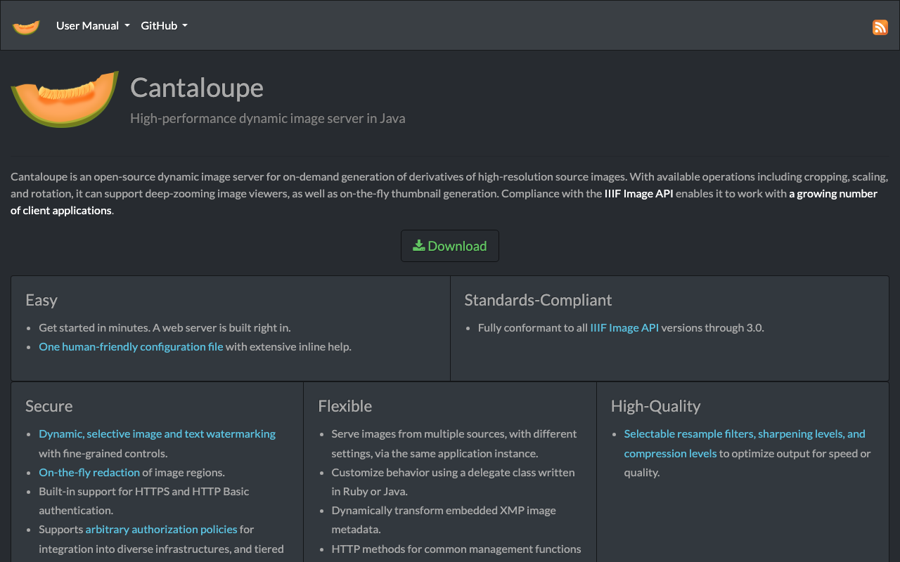 Cantaloupe Image Server