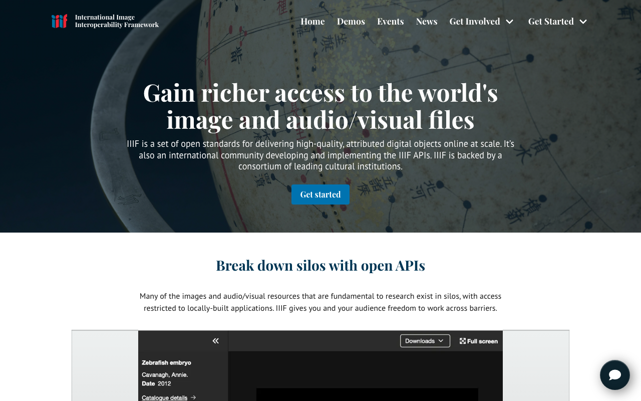 IIIF公式サイト
